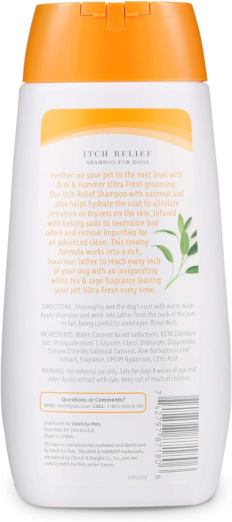 Ultra Fresh Dog Shampoos, Conditioners, and Sprays for Dogs | Baking Soda Ingredient Helps Neutralize Bad Pet Odors for an Advanced Clean | Itch Relief Shampoo for Dogs