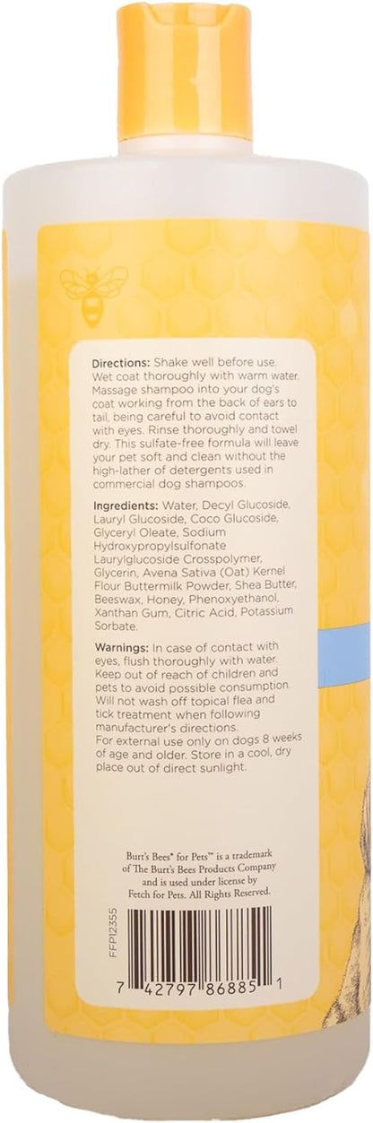 Tearless Puppy Shampoo with Buttermilk - Cruelty Free, Formulated without Sulfates and Parabens, Naturally Derived Shampoo for Dogs, Dog Wash, Dog Soap, Pet Shampoo, 32 Oz
